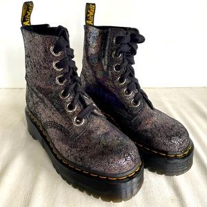 Doc Martens Molly Quad Sole 6eyelet boot. UK 6 US WOMAN 8